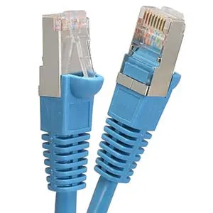 12Ft Cat.5E Shielded Patch Cable Molded Blue