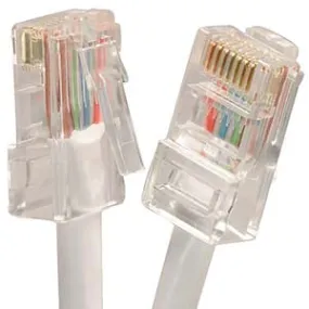 15Ft Cat6 UTP Ethernet Network Non Booted Cable White