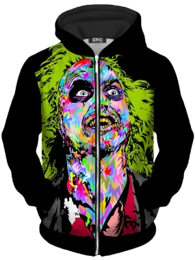 Beetlejuice Unisex Zip-Up Hoodie