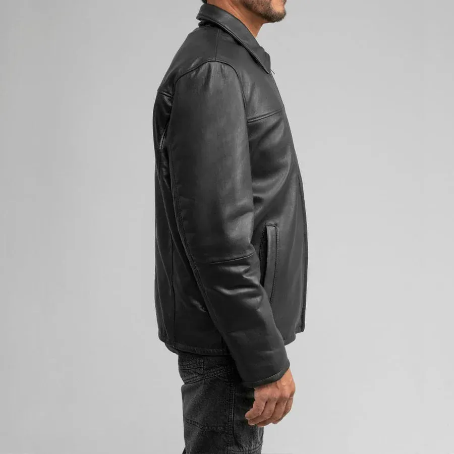 Black Leather "Anderson" Jacket