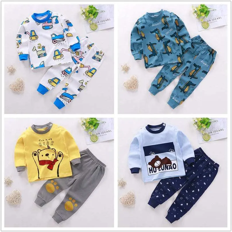 Boys And Girls Children's Cotton Children Pajamas