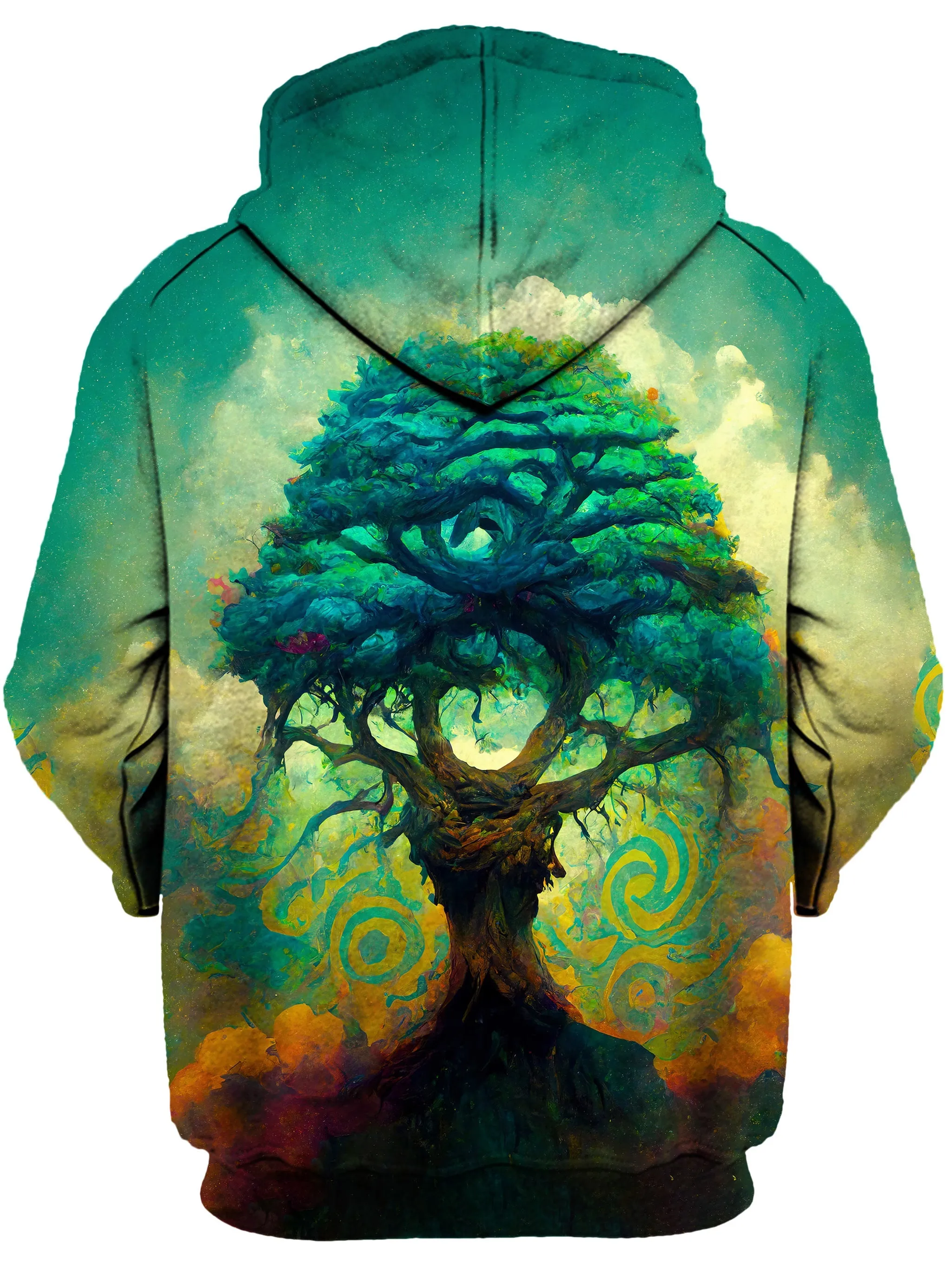 Capricious Garden Unisex Zip-Up Hoodie