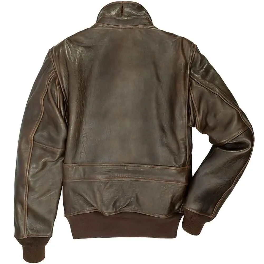 Cockpit USA Mens Modified Raider Leather Flight Jacket SIZE XLARGE Final Sale - Ships Same Day