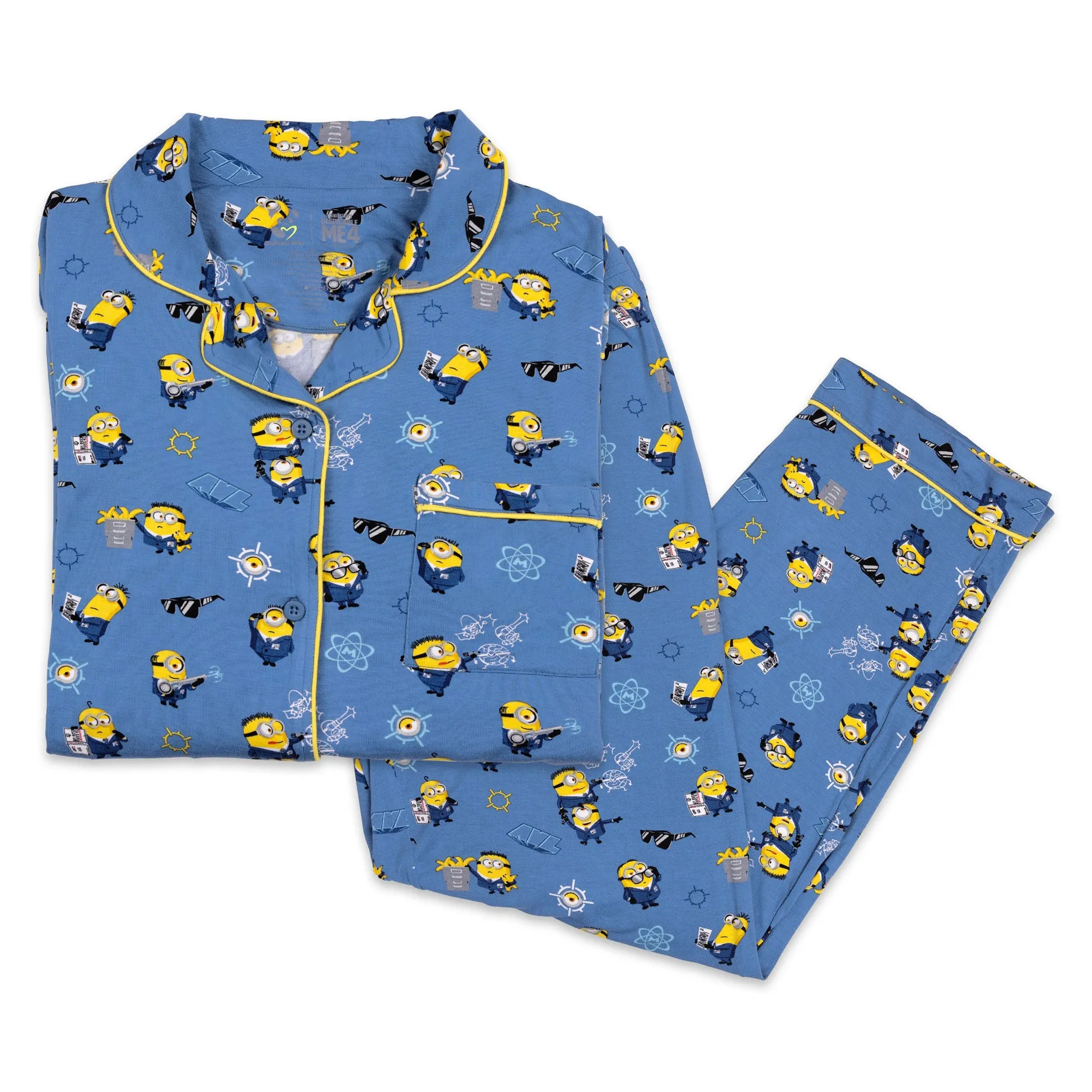 Despicable Me 4: Minions AVL Bamboo Women's Pajama Set