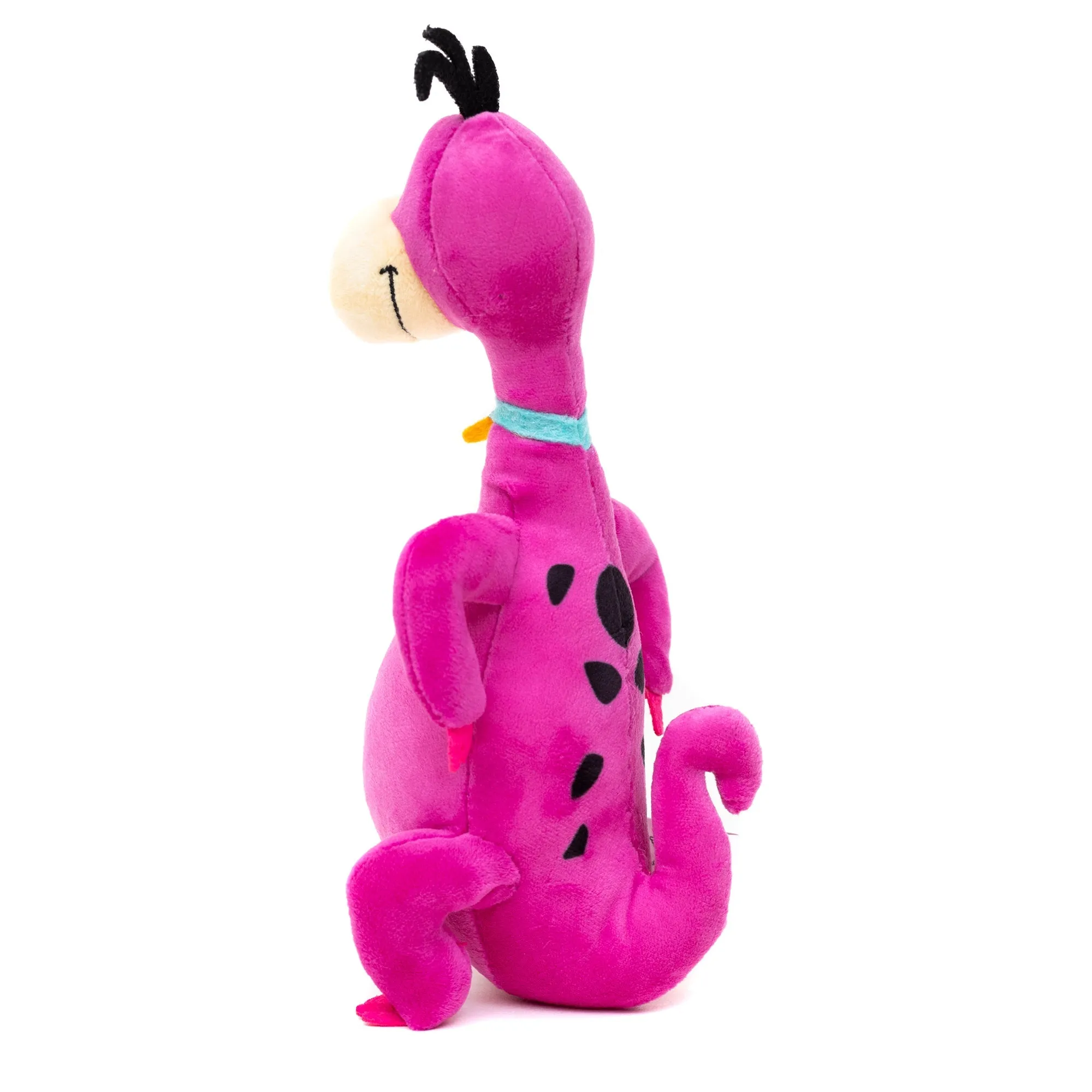 Dog Toy Squeaker Plush - Cocoa Pebbles The Flintstones Dino Dinosaur Full Body Pose