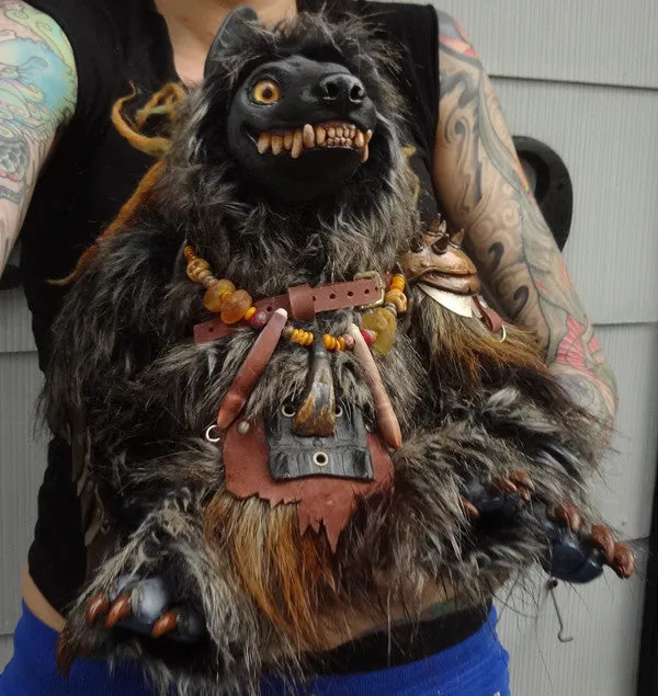 GNAW THE GNOLL- ORIGINAL ART DOLL