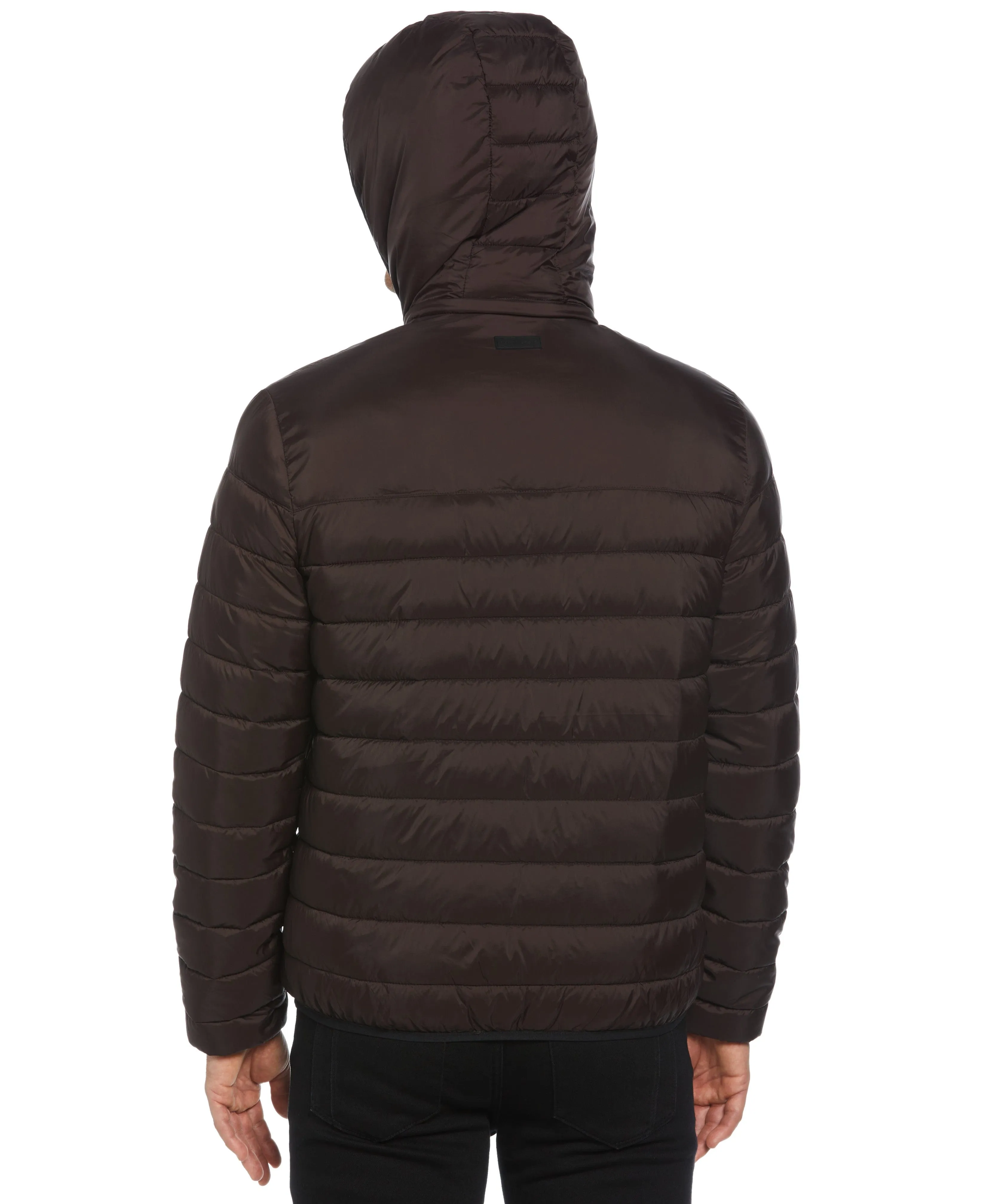 Lightweight Hooded Puffer Jacket