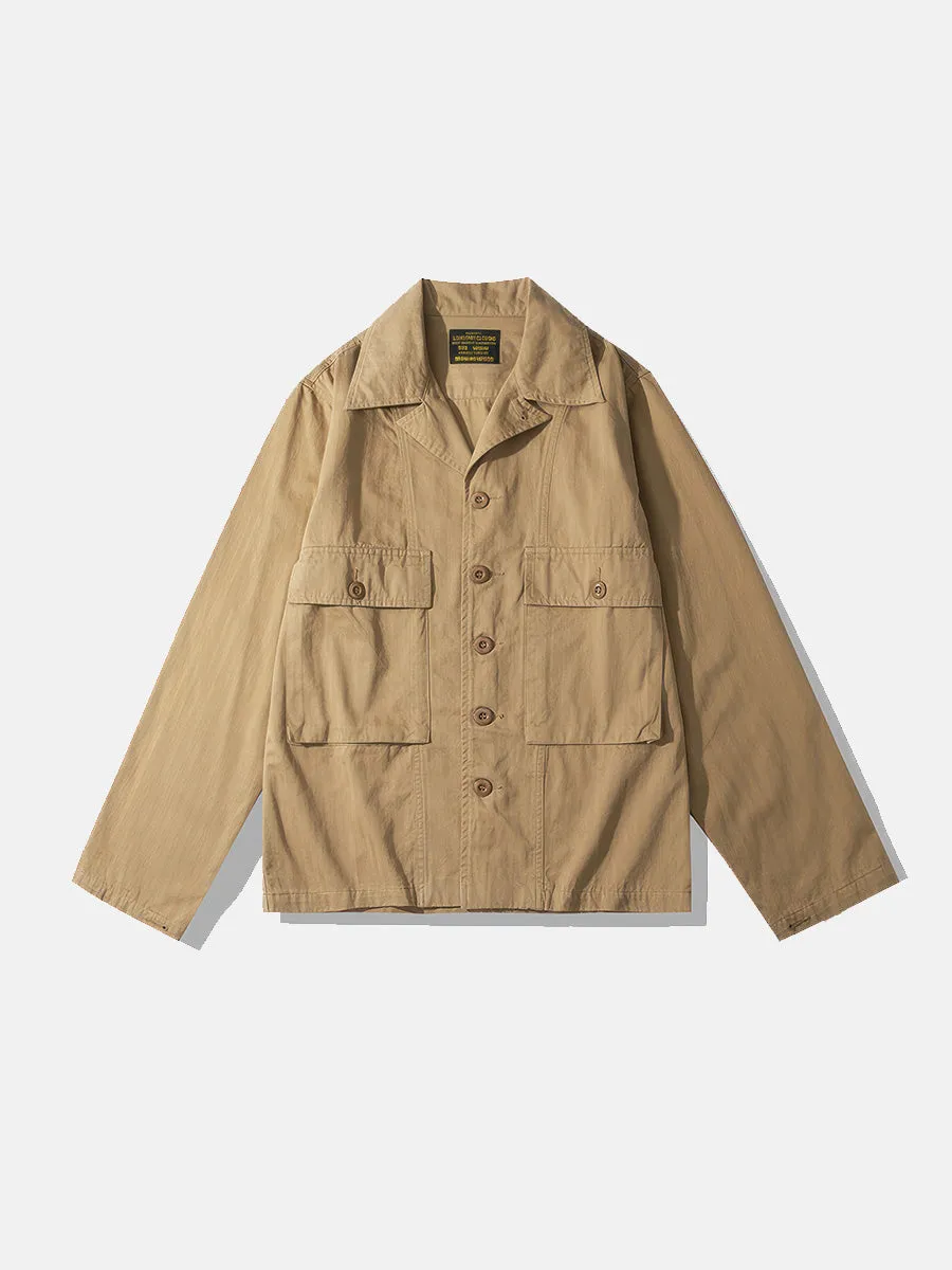 M43 HBT Cuban Collar Jacket