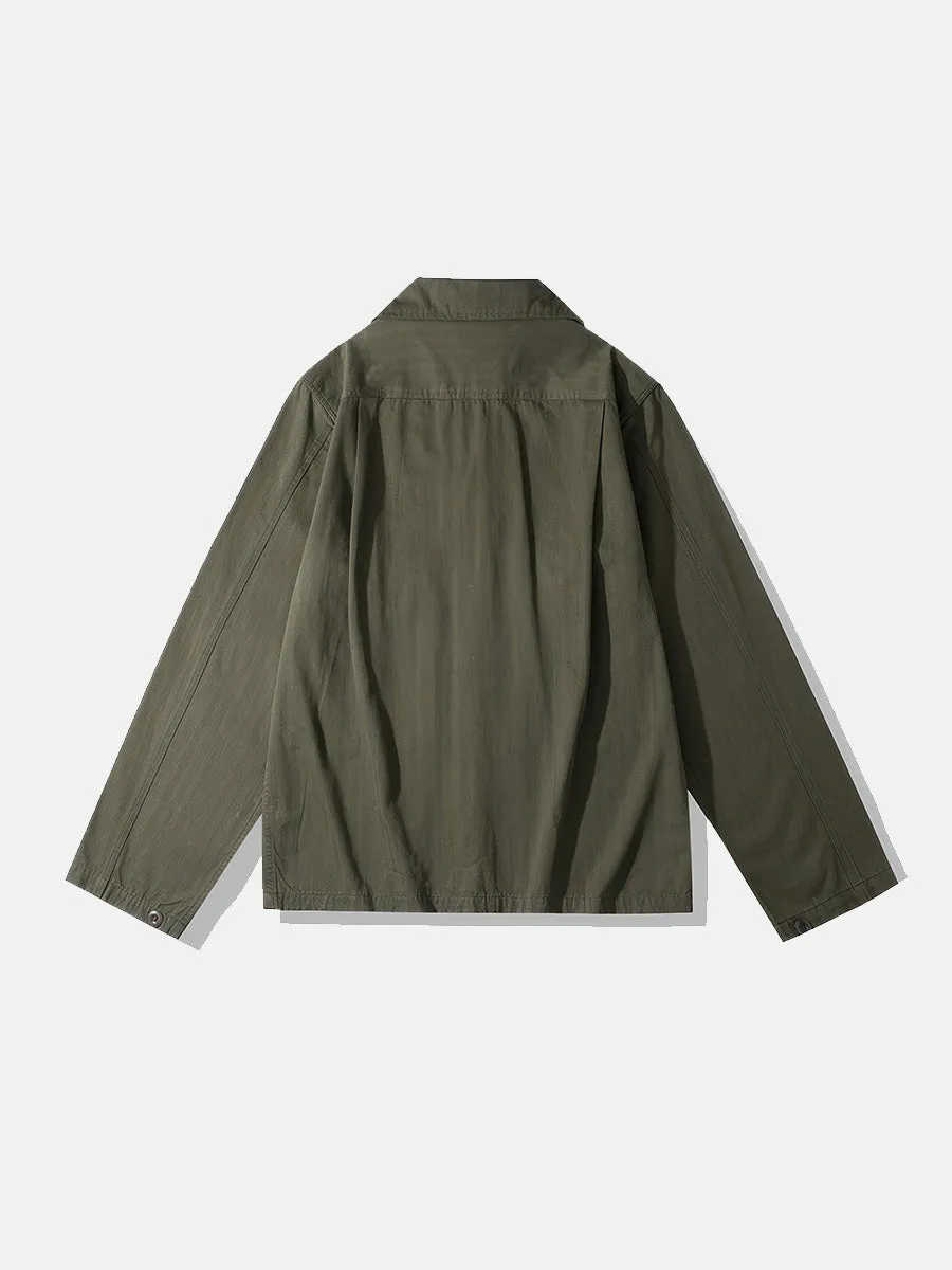 M43 HBT Cuban Collar Jacket