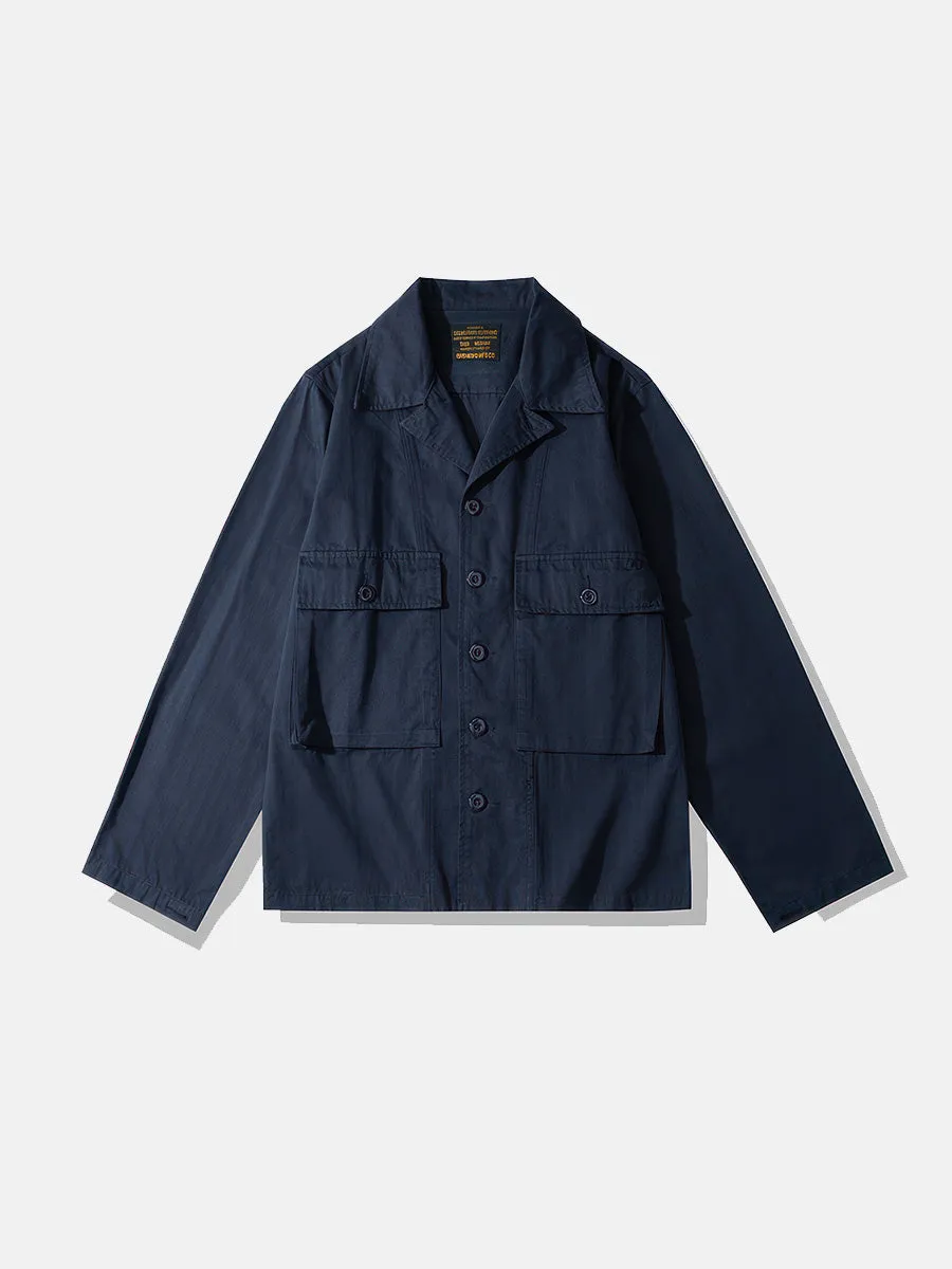 M43 HBT Cuban Collar Jacket