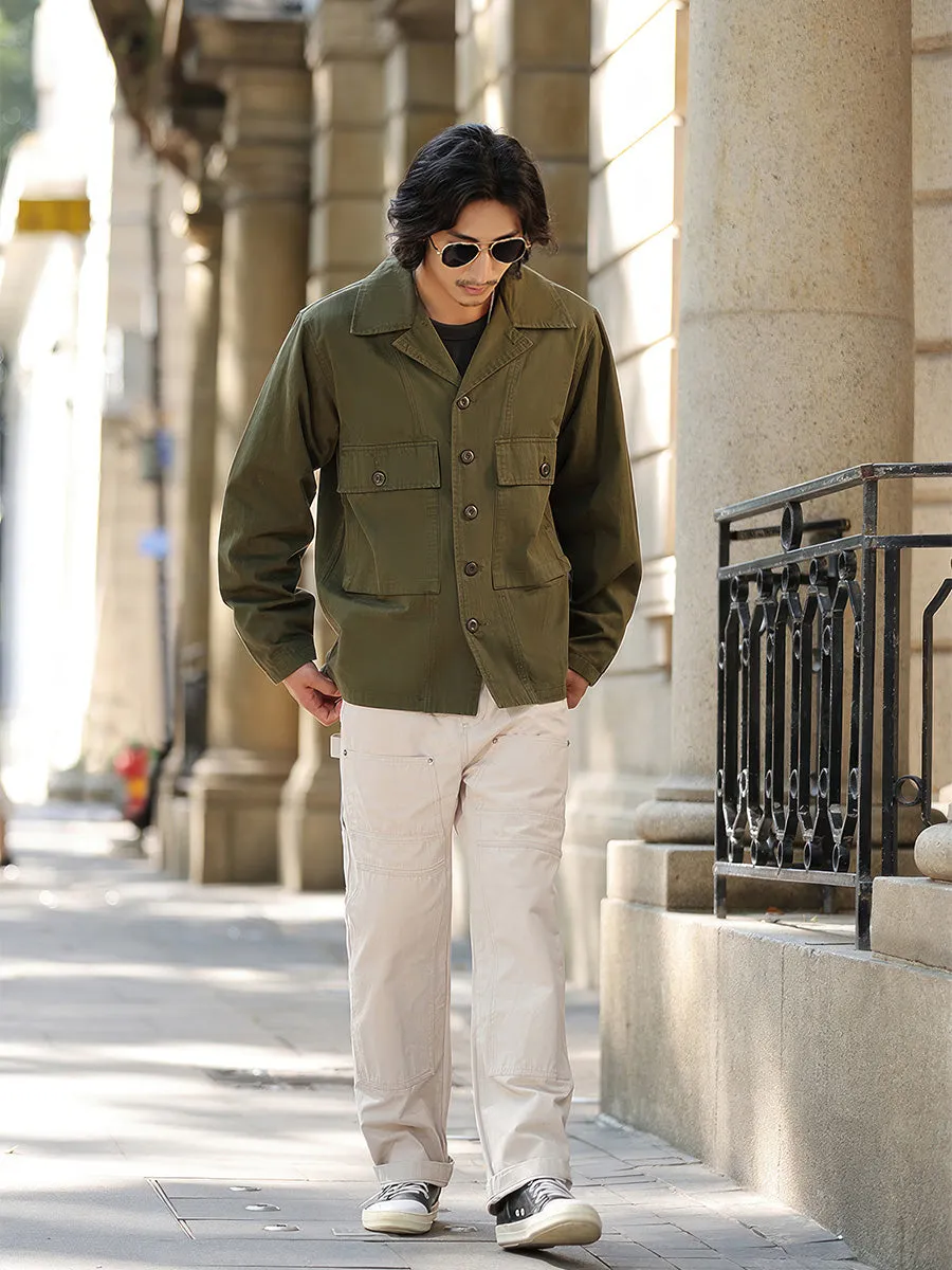 M43 HBT Cuban Collar Jacket