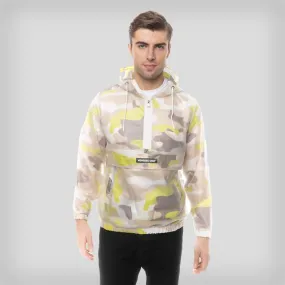 Men's Translucent Camo Print Popover Jacket - FINAL SALE