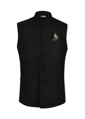 Nehru Jacket In Cashmere