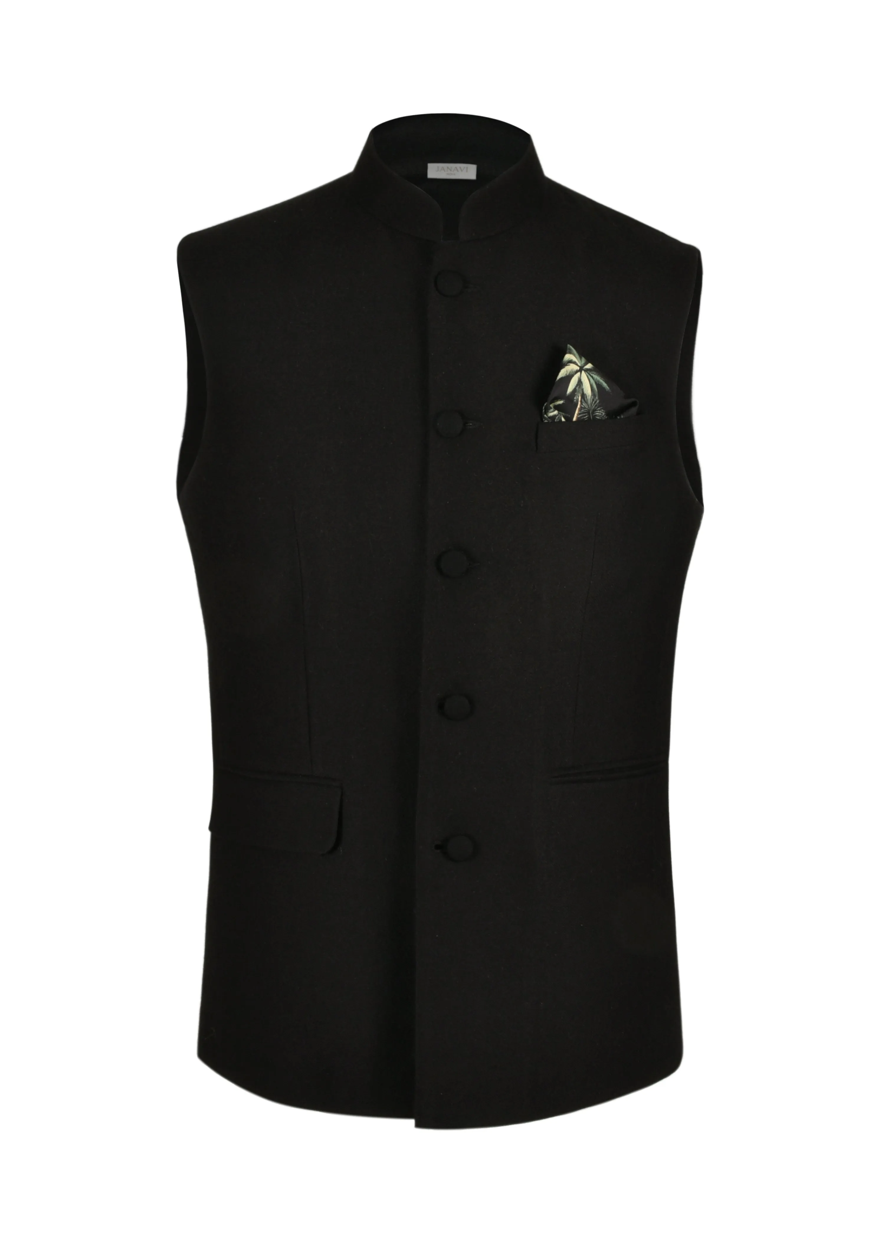 Nehru Jacket In Cashmere