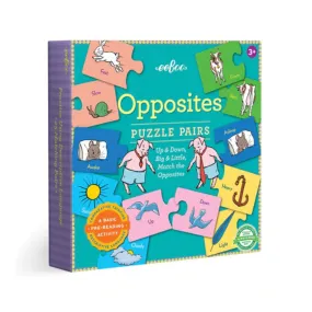 Opposites Puzzle Pairs Game - eeBoo