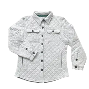 RckMnky White Quilted Jacket