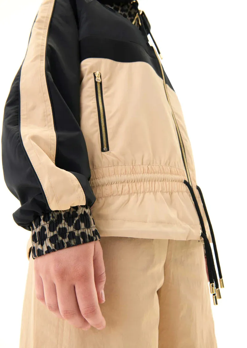 REVERSIBLE MAN DOWN JACKET IN BEIGE