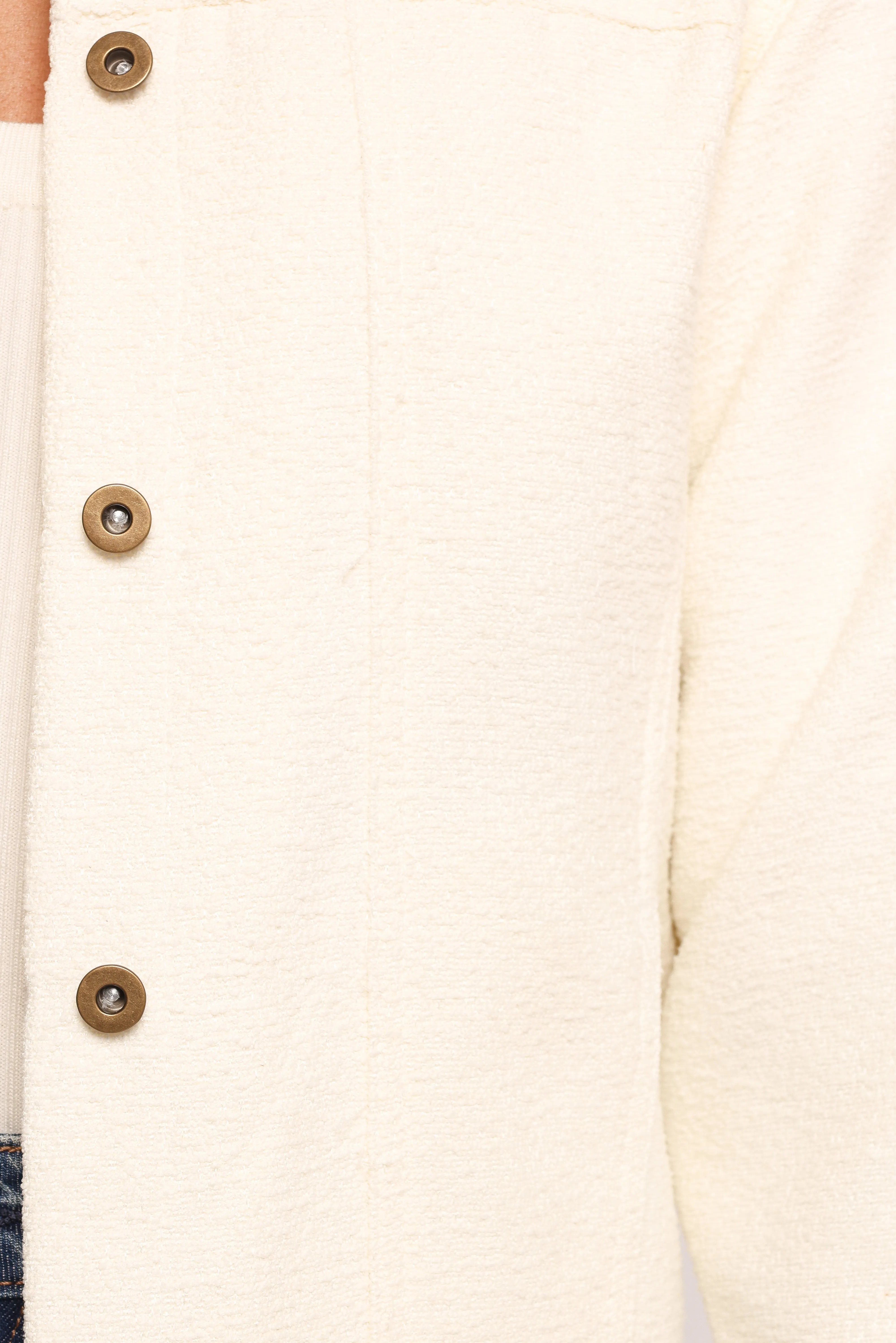 Sandy Boucle Jacket - White