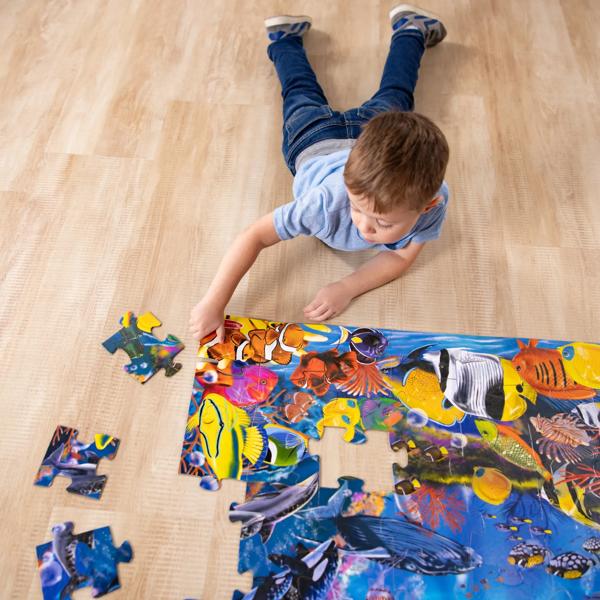 Underwater Floor Puzzle - 48 Pieces