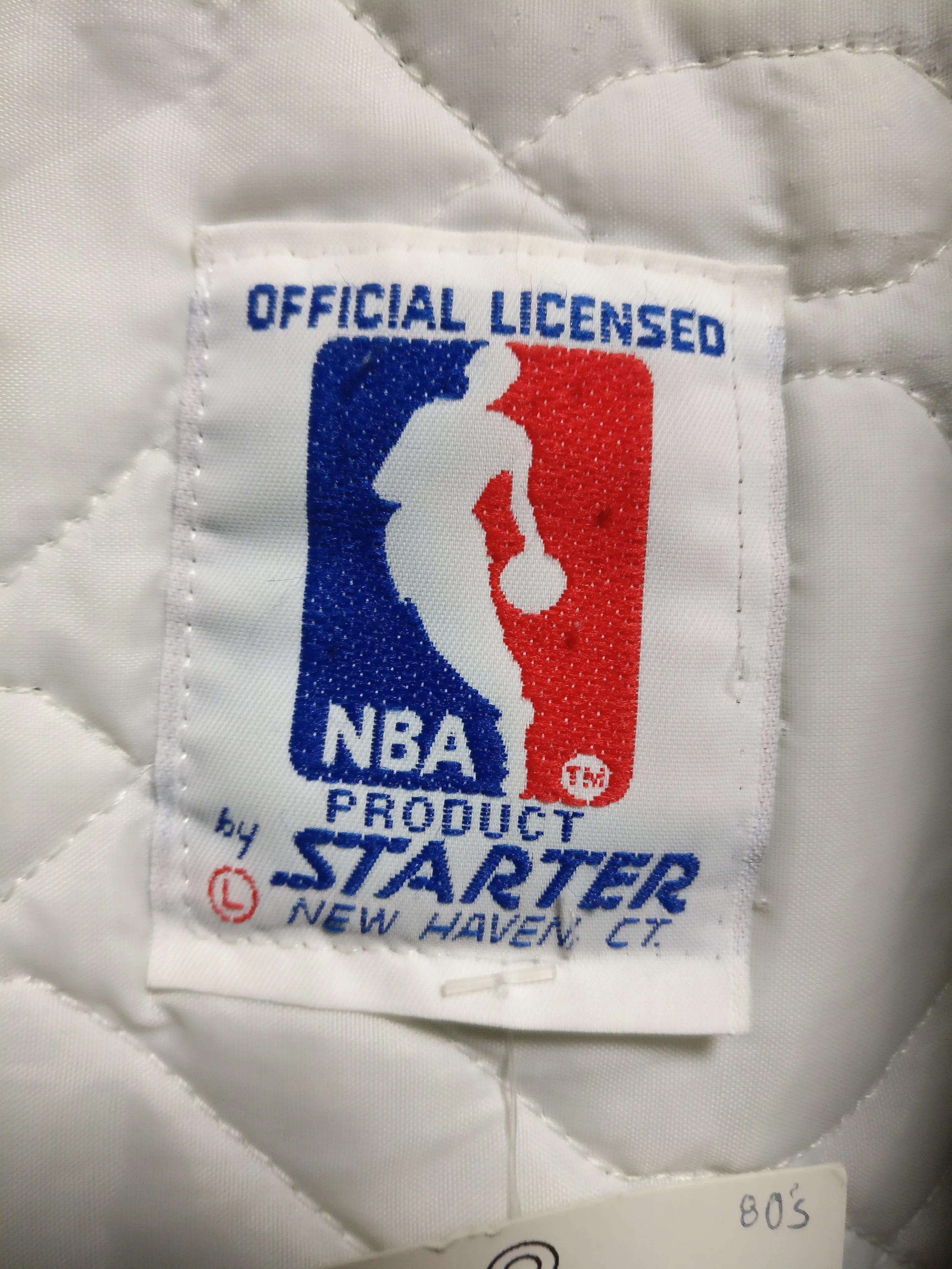 Vintage 80s DENVER NUGGETS NBA Starter Nylon Jacket L