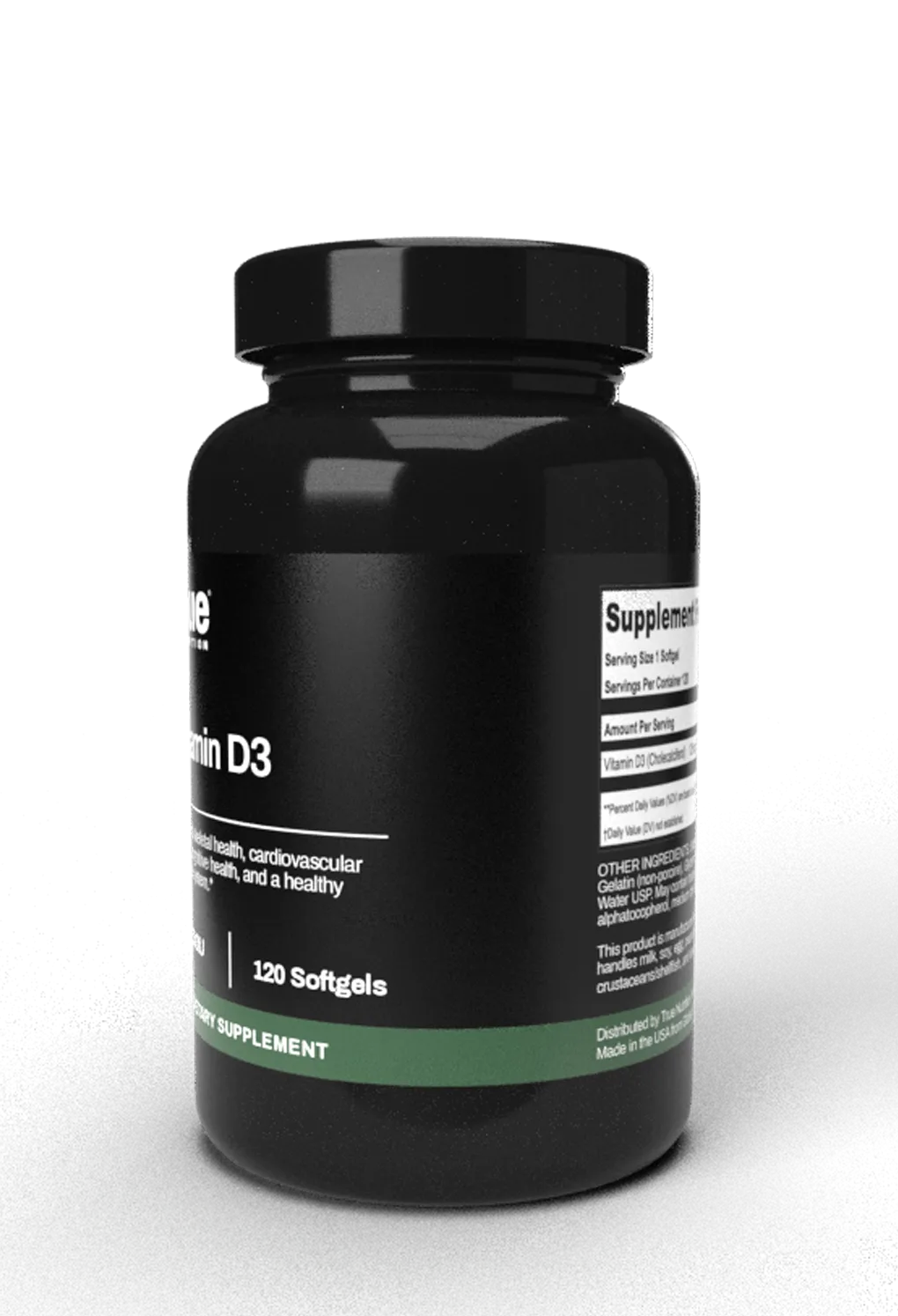 Vitamin D3 5000IU Softgels (120 Softgels)